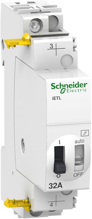 БЛОК РАСШИРЕНИЯ iETL 32A 1НО 230В АС 50-60ГЦ 110В Schneider Electric A9C32836