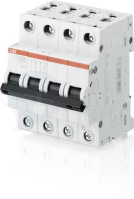 S203 Автоматический выключатель 3P+N 80А (C) 6kA ABB 2CDS253103R0804