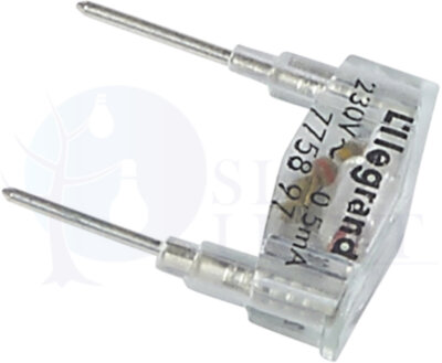 Лампа 230В-0,5 мA, цвет - зеленый Legrand 069497
