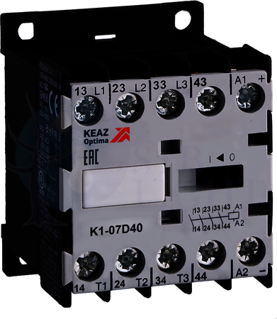 Контактор OptiStart K1 4P 7А 400//230В AC, КЭАЗ 117158
