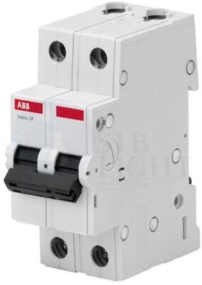 Автомат 2P 6А Basic M (4.5 кА, C) ABB 2CDS642041R0064