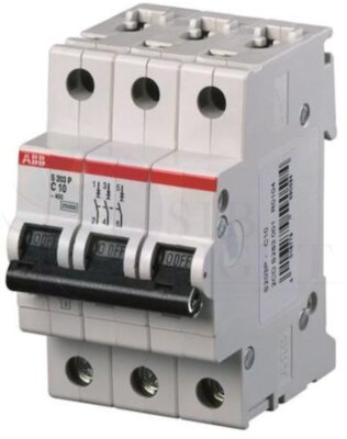 S203P Автоматический выключатель 3P 50A (K) ABB 2CDS283001R0577