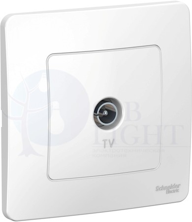 Розетка телевизионная Blanca (TV, в сборе, с/у, белая) Schneider Electric BLNTS000011