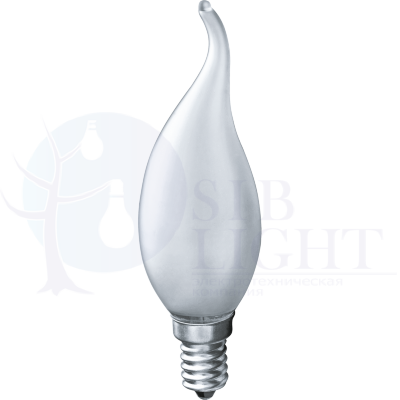 Лампы накаливания формы «свеча» NI-B/TC/FC NI-FC-40-230-E14-FR