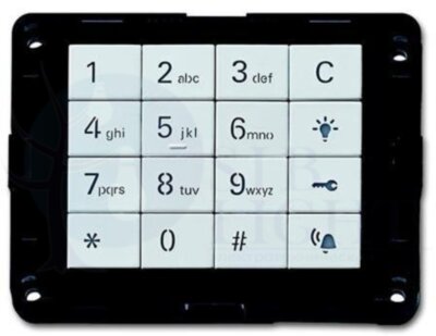 Модуль клавиатуры, без рамки, белый ABB 2CKA008300A0384