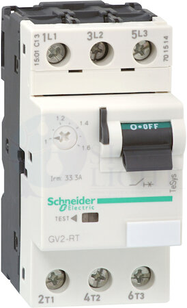 АВТОМАТИЧЕСКИЙ ВЫКЛЮЧАТЕЛЬ С КОМБИНИРОВАННЫМ РАСЦЕПИТЕЛЕМ 0,40-0,63А Schneider Electric GV2RT04