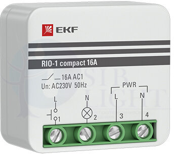 Импульсное реле RIO-1 compact 10А PROxima EKF rio-1k-10