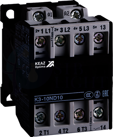Мини-контактор релейный OptiStart K1-07D40-230AC/DC КЭАЗ 117603