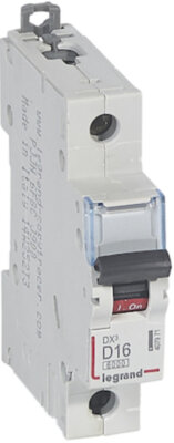 Автомат 1P 16А DX3 (6 кА, D) Legrand 407971