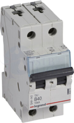 Автомат 2P 40А TX3 (10 кА, B) Legrand 403878