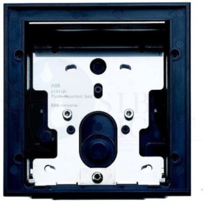 Коробка, монт. в нишу, разм.1/1, чёрный ABB 2CKA008300A0392