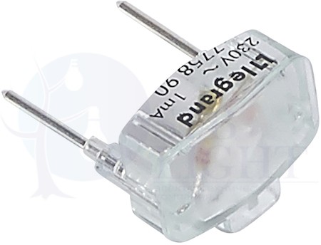 Лампа 230В-1мA, цвет - зеленый Legrand 069496