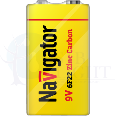 Батарейки серии NBT-NS (Солевые) NBT-NS-6F22-SH1