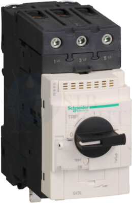 GV3 АВТОМАТ С МАГН. РАСЦЕП. 32 A ТОЛЬКЛО С 1 БЛОКОМ EVERLINK Schneider Electric GV3L321