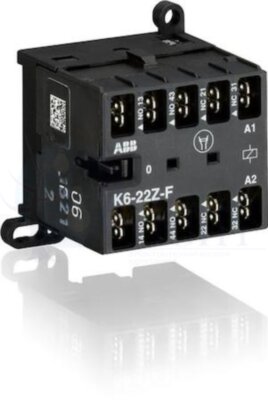 Миниконтактор K6-22-Z -F 3A (400В AC3) катушка 48В АС ABB GJH1211003R0223