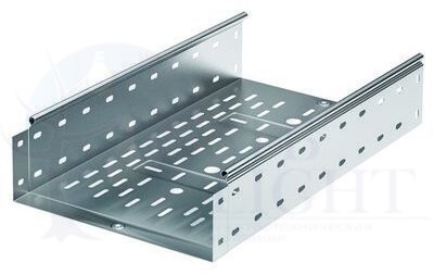 Лоток перфорированный 400х100 L 2000, цинк-ламельный DKC ДКС 35335ZL