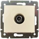 Розетка телевизионная Valena DIY (TV, под рамку, с/у, проходная, слоновая кость) Legrand 695625