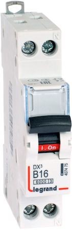 Автомат 2P 16А DX3 (10 кА, B) Legrand 407475