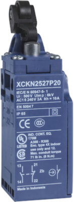 КОНЦЕВОЙ ВЫКЛЮЧАТЕЛЬ 1НО 1НЗ ВВОД ISO20 Schneider Electric XCKN2127P20