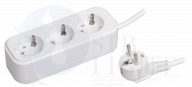 Удлинитель У03 3 места 2P+PE/3метра 3х1мм2 16А/250В CLASSIC IEK