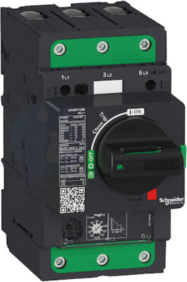 АВТ.ВЫКЛ GV4P С КОМБИНИРОВАННЫМ РАСЦЕПИТЕЛЕМ 7A 50kA ЗАЖИМ EVERLINK Schneider Electric GV4P07N