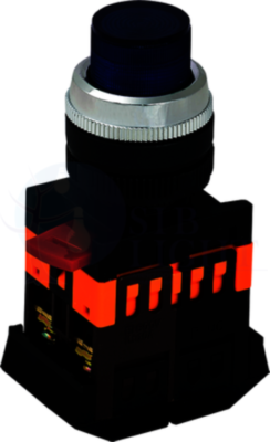 Кнопка ABLFP-22 синий d22мм неон/240В 1з+1р IEK BBT20-ABLFP-K07