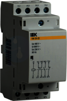 Контактор модульный КМ25-22 AC IEK MKK20-25-22