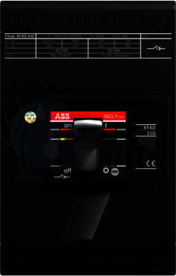 Выключатель-разъединитель XT4D 250 3p F F ABB 1SDA068212R1