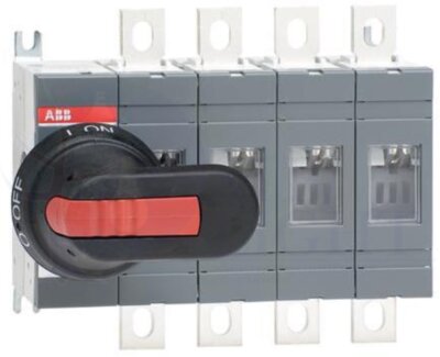 Рубильник OT250E04P до 250А 4-полюсный ABB 1SCA022710R0520