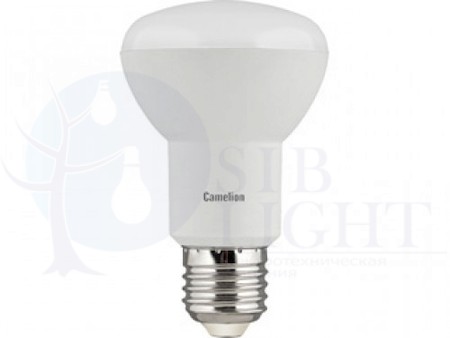 Лампа светодиодная LED8.5 R63/845/E27 8.5Вт 4500К белый E27 580лм 220-240В Camelion 11661