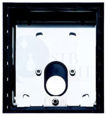 Коробка, монт. на поверхность, разм.1/1, чёрный ABB 2CKA008300A0390