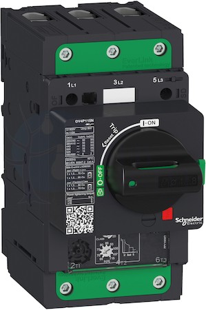 АВТ.ВЫКЛ GV4P С КОМБИНИРОВАННЫМ РАСЦЕПИТЕЛЕМ 80A 50kA ЗАЖИМ EVERLINK Schneider Electric GV4P80N