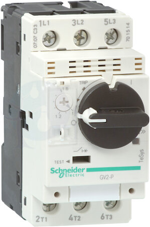 автоматический выключатель с комбинированным расцепителем 0,16-0,25А Schneider Electric GV2P02