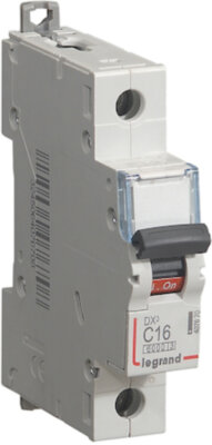 Автомат 1P 16А DX3 (6 кА, C) Legrand 407670