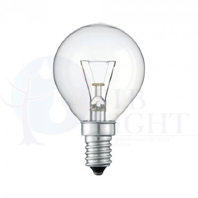 Лампа Stan 25W E14 230V P45 CL 1CT/10X10