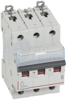 Автомат 3P 1А DX3 (16 кА, C) Legrand 409247