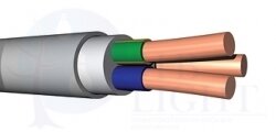 Кабель NYM-J 3x4 (ГОСТ, м) Nexans NYM-J 3x4