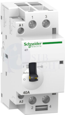 МОДУЛЬНЫЙ КОНТАКТОР С РУЧНЫМ УПРАВЛЕНИЕМ iCT63A 2Н Schneider Electric A9C21862
