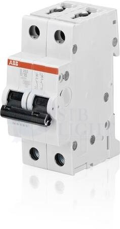 Автомат 2P 20А S200 (6 кА, B) ABB 2CDS252001R0205