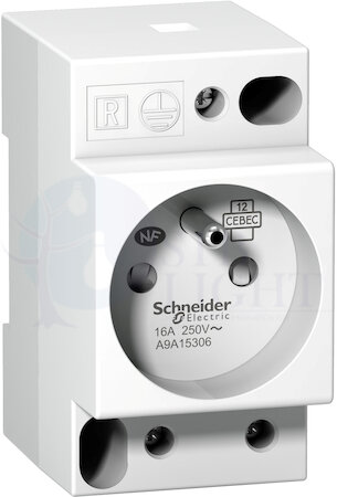 ЩИТ.РОЗ. iPC DIN 2П+T 16A 250В Schneider Electric A9A15306