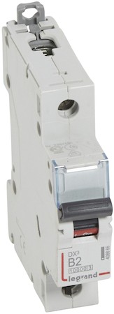 Автомат 1P 2А DX3 (16 кА, B) Legrand 408866