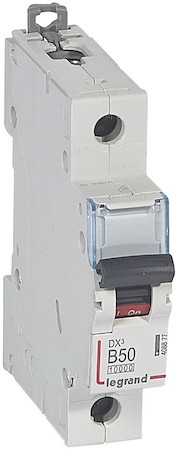 Автомат 1P 50А DX3 (16 кА, B) Legrand 408877