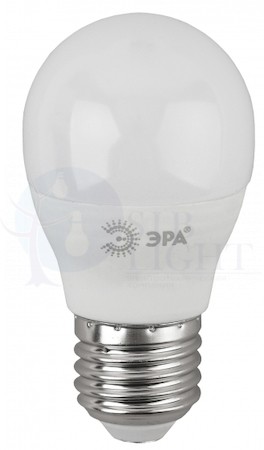 Лампа светодиодная LEDP45-11W-827-E27(диод,шар,11Вт,тепл,E27) ERA Б0032987