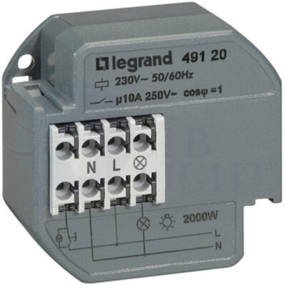 Реле Импульсное 1п Ск.Монт. Legrand 049120