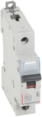 Автомат 1P 63А DX3 (10 кА, B) Legrand 408878