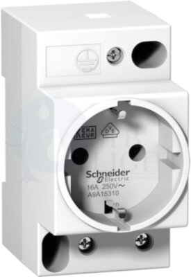 ЩИТ.РОЗ. iPC DIN 2П+T 16A 250В НЕМ Schneider Electric A9A15310