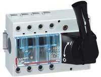 Vistop Рубильник 4P 100A фронтальный привод, черная рукоятка Legrand 022522