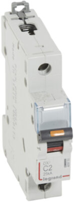 Автомат 1P 2А DX3 (25 кА, C) Legrand 409752
