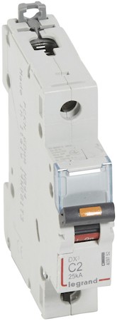 Автомат 1P 2А DX3 (25 кА, C) Legrand 409752