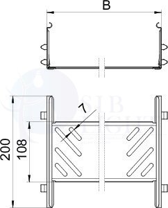 KTSMV 110 DD Комплект продольных соединителей 110x100x200 OBO Bettermann 6069112